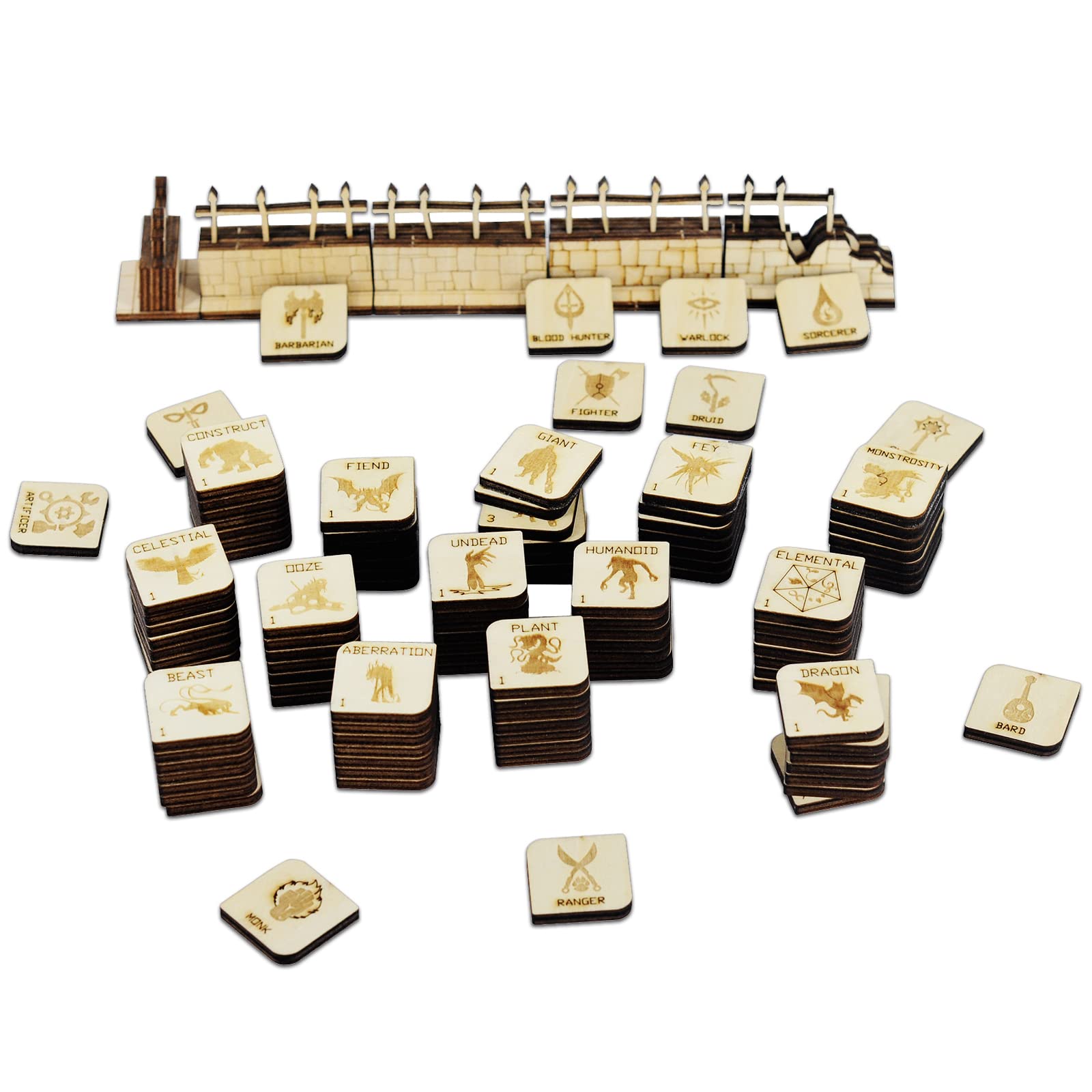 Amazon.co.jp: D&D 卓上ゲームトークン ファンタジー RPG ヒーローと