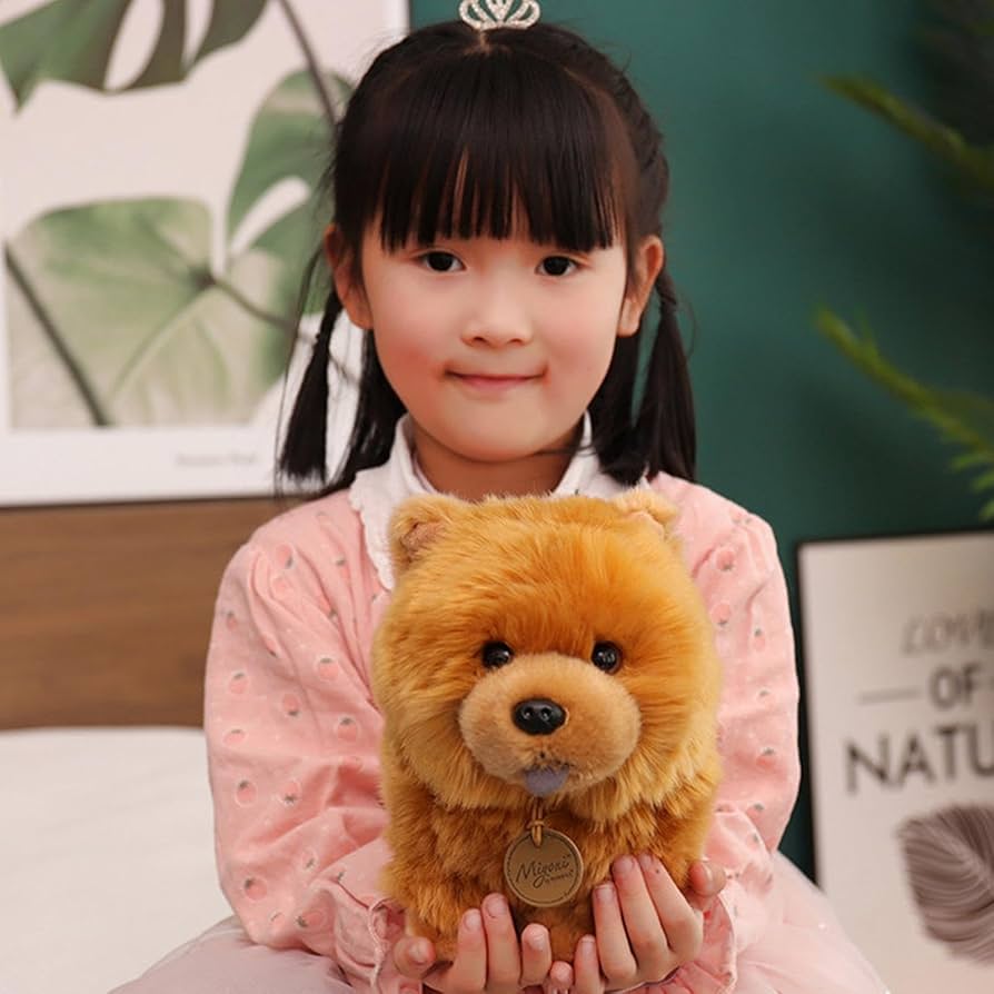 Amazon.co.jp: チャウチャウのぬいぐるみ - チャウチャウの犬の