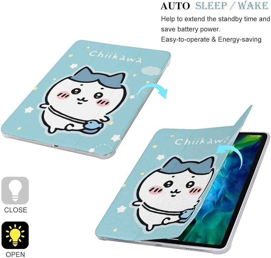 Amazon.co.jp: chiikawa ちいかわ ハチワレ iPad 9/8/7 ケース (10.2