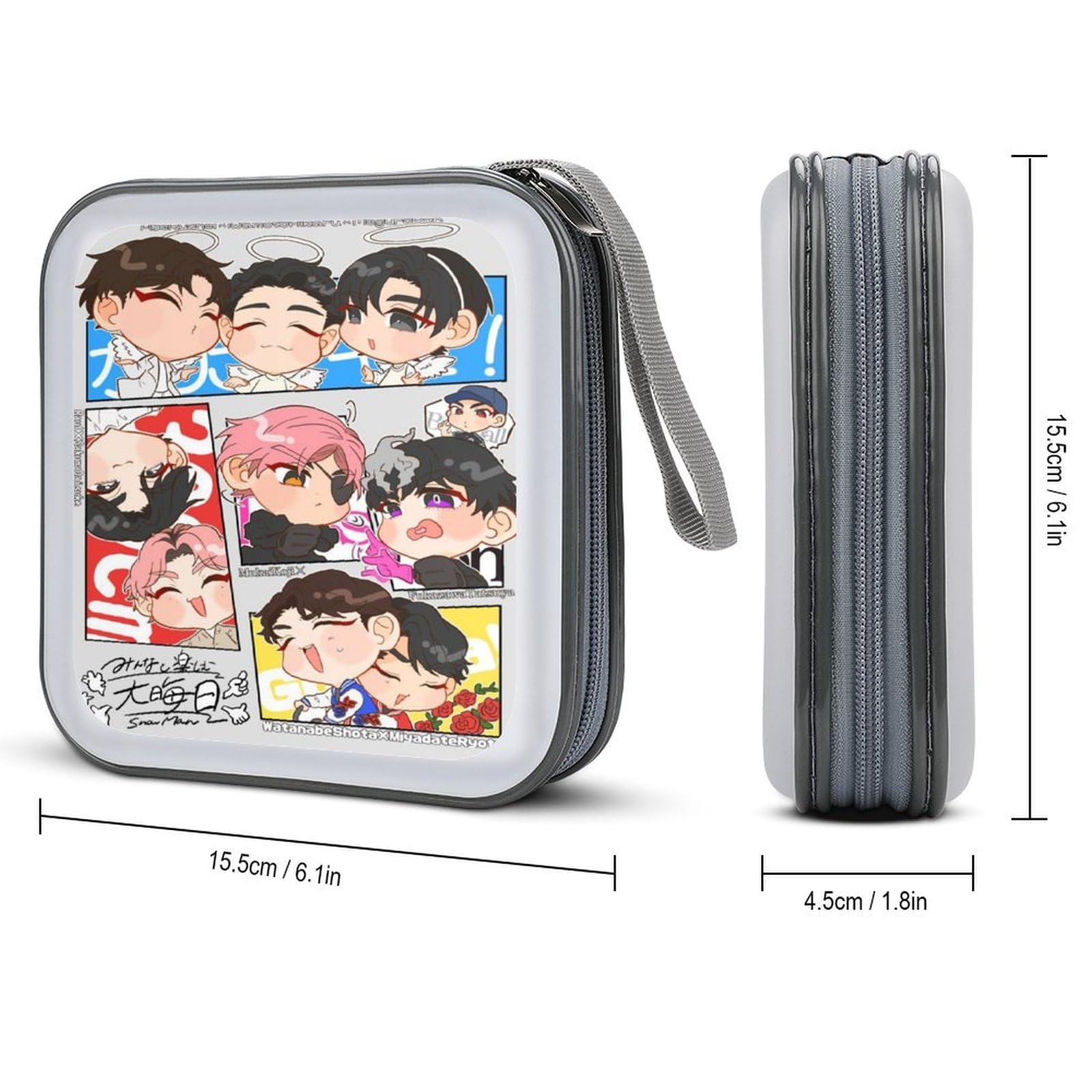 Amazon.co.jp: スノーマン メディアケース BD/DVD/CDケース ブルーレイ