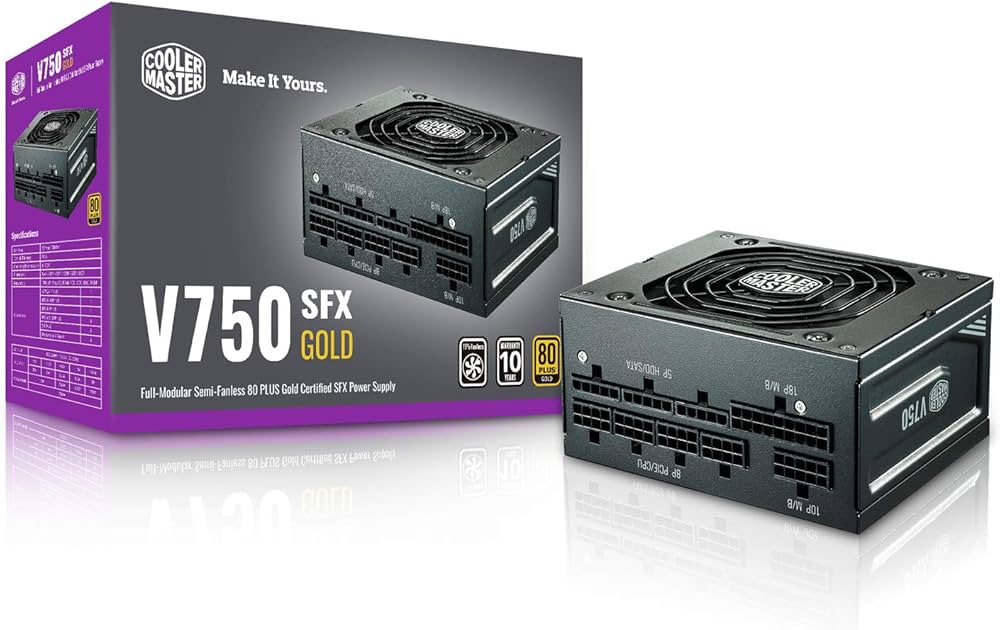 Amazon.co.jp: Cooler Master フルモジュラー式 750W SFX PC電源
