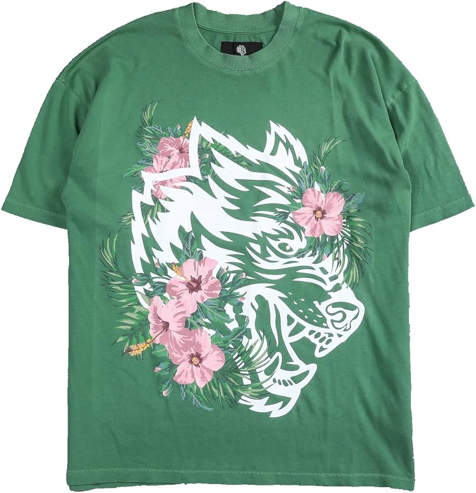 Amazon.co.jp: [Darc Sport] OHANA NATIVE WOLF PREMIUM OVERSIZED TEE