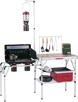 Amazon.co.jp: Coleman(コールマン) テーブル オールインワンキッチン