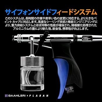Amazon.co.jp: Gaahleri ぷらばんコラボモデル エアブラシ ダブル