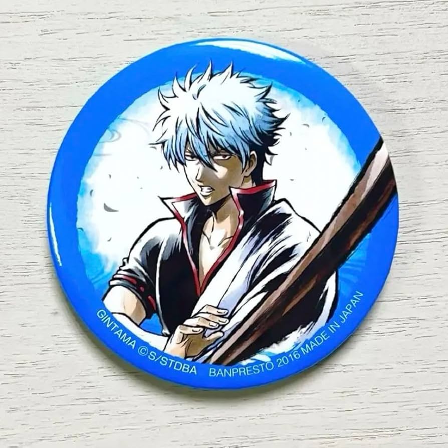 Amazon.co.jp: 銀魂 坂田銀時 一番カフェ 宇宙一かっこいい男達 缶