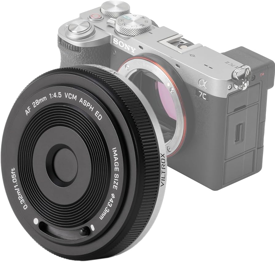 Amazon.com : VILTROX 28mm F4.5 Lens AF Full Frame Autofocus Wide