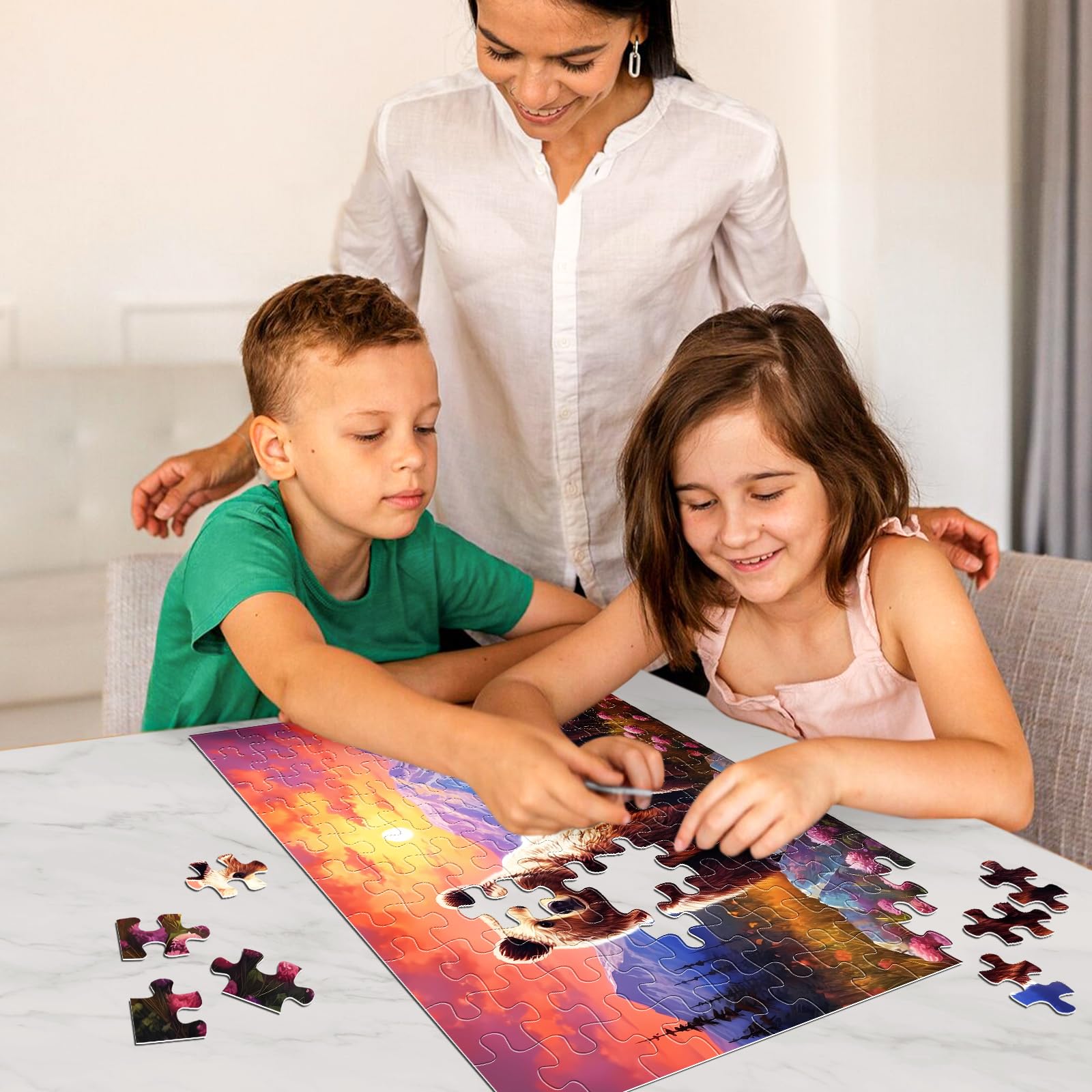 ジグソーパズル 100ピース 認知症対応 195B2106 ジグソーパズル 100