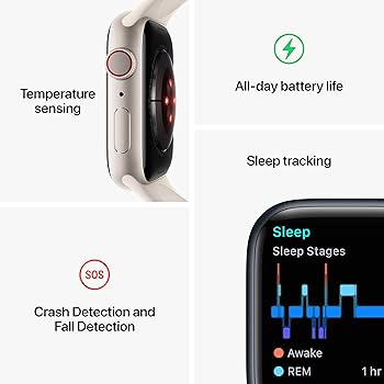 Amazon.com: Apple Watch Series 8 [GPS + Cellular, 41mm