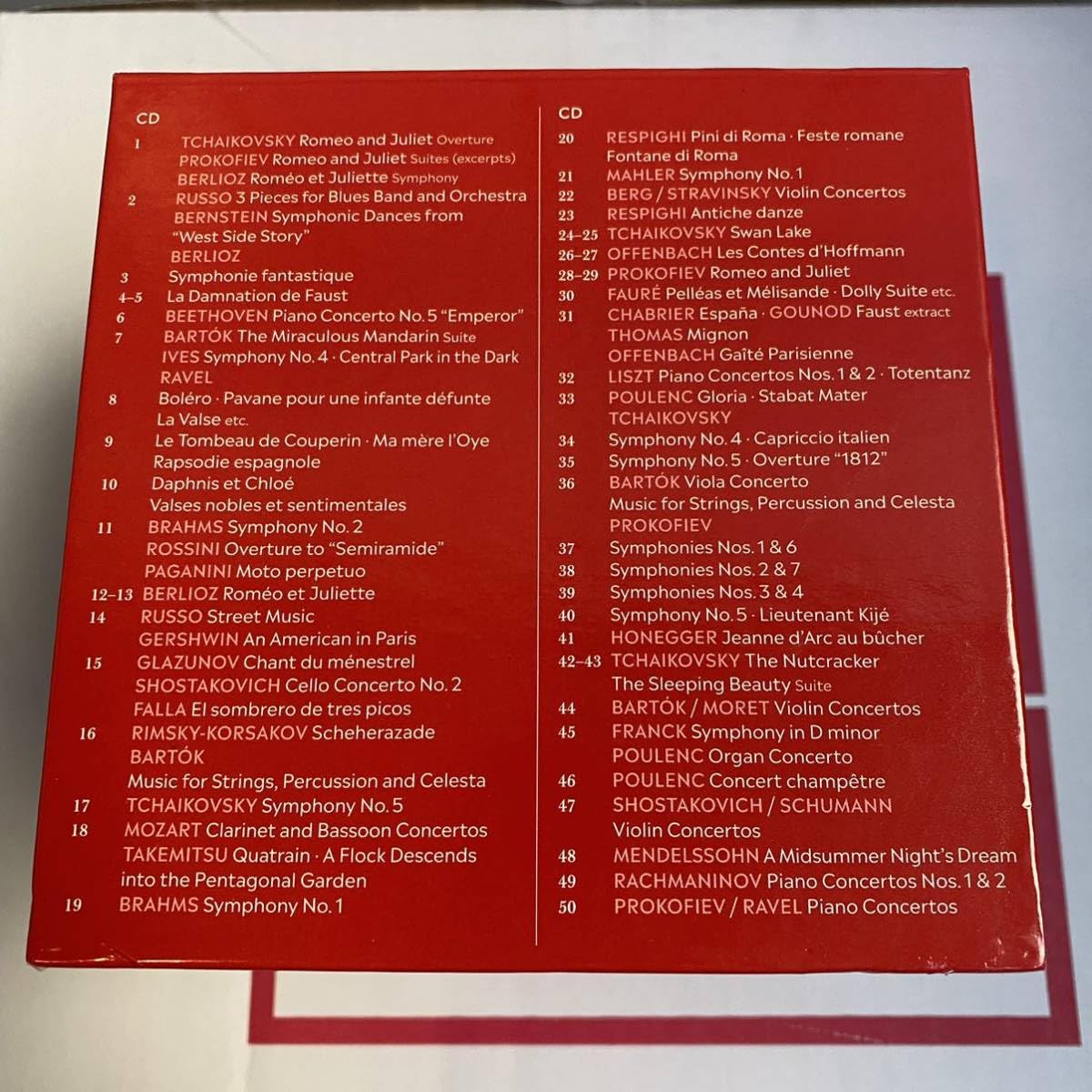 Amazon.co.jp: 小澤征爾 CD BOX 50枚組 Seiji Ozawa Complete