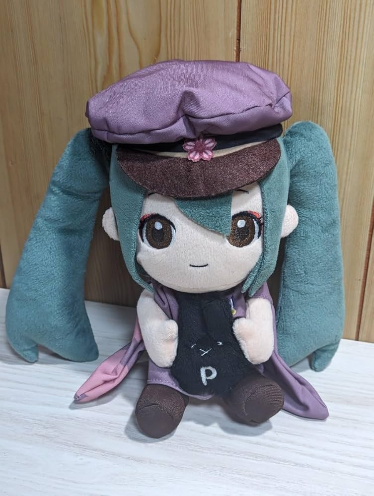 Amazon.co.jp: VOCALOID ミク 千本桜 黒うさP ぬいぐるみ タイトー