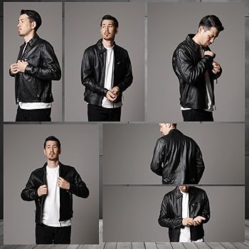 Amazon | [皮の但馬屋] Molaws モローズ メンズ シングルライダース