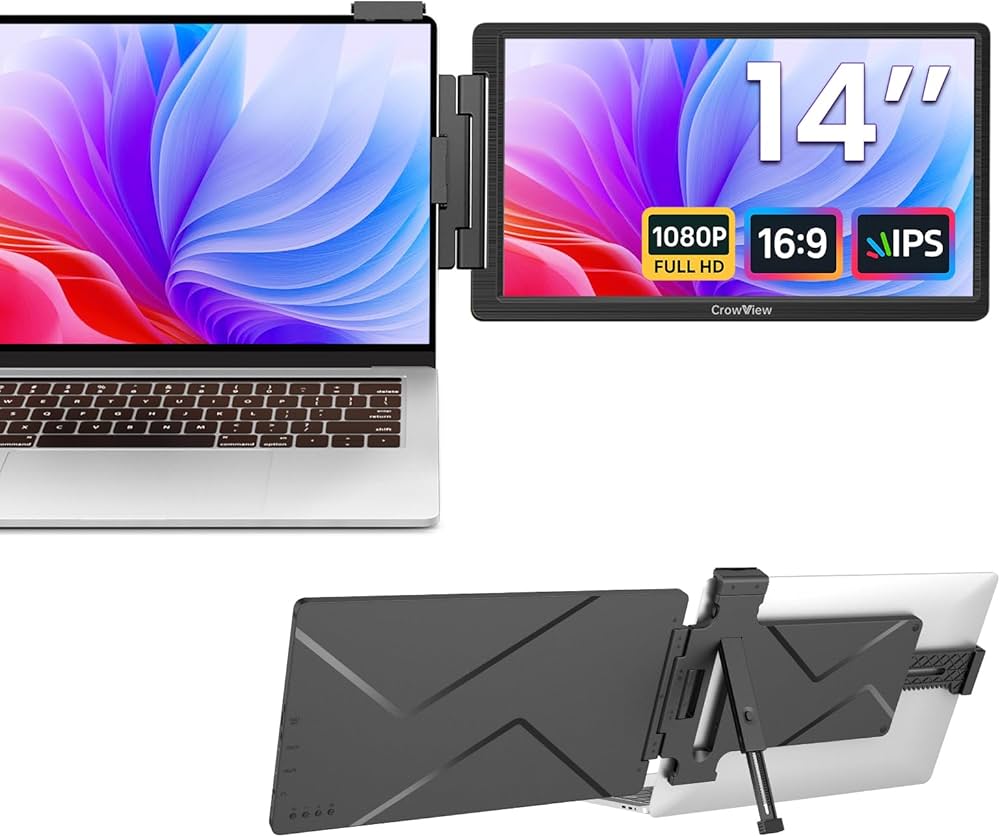 Amazon.co.jp: ELECROW 14インチ ポータブルモニター ノートパソコン