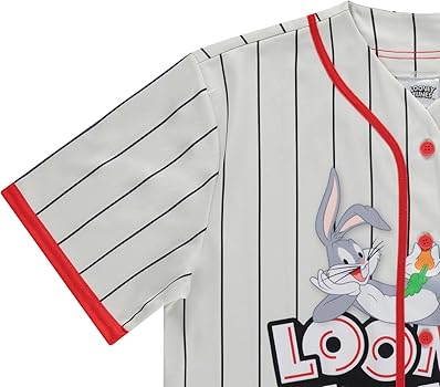 Amazon.com: LOONEY TUNES Mens Baseball Jersey - Lola Bunny, Tweety
