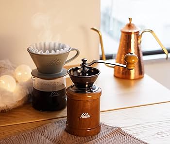 Amazon｜【Amazon.co.jp 限定】 カリタ Kalita コーヒーミル 木製 粒度