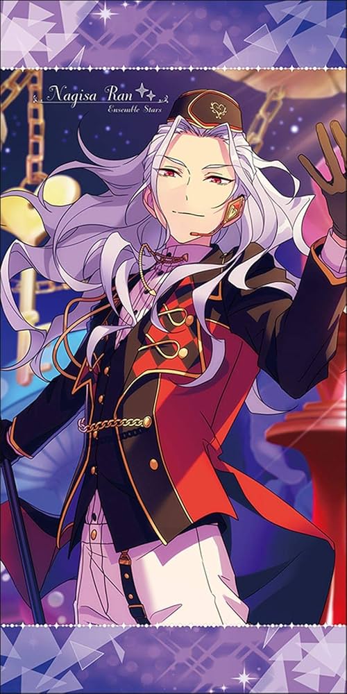 Amazon.co.jp: あんさんぶるスターズ! 乱凪砂 ビジュアルバスタオル