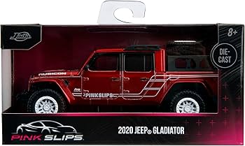Amazon.co.jp: Jada Pink Slips 1:32 ジープ グラディエーター ダイ