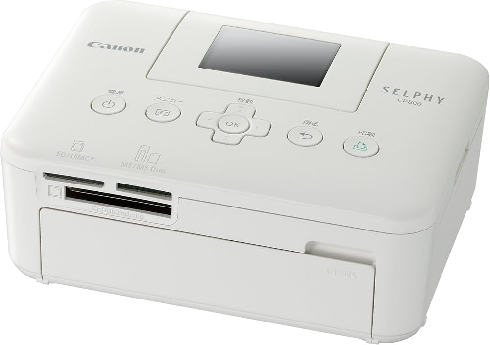 Amazon | 旧モデル Canon プリンター SELPHY CP800WH ホワイト