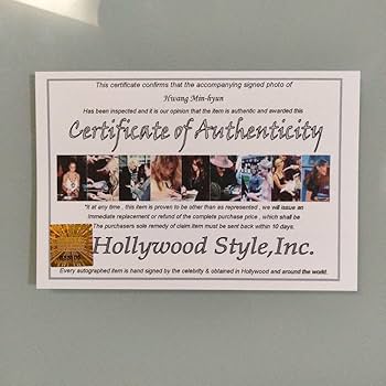 Amazon.co.jp: ファンミニョン直筆サイン入り2Lサイズ写真…Hwang MIn
