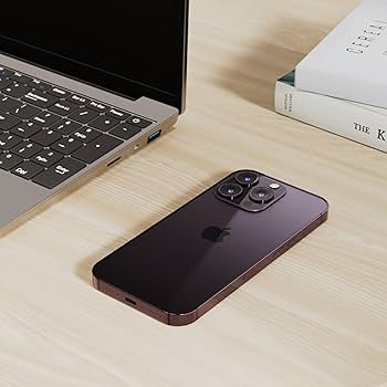 Apple iPhone 14 Pro, 128GB, Deep Purple - Unlocked (Renewed