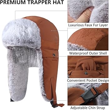 Amazon.com: GADIEMKENSD Kids Winter Hat for Boys Trapper Hat
