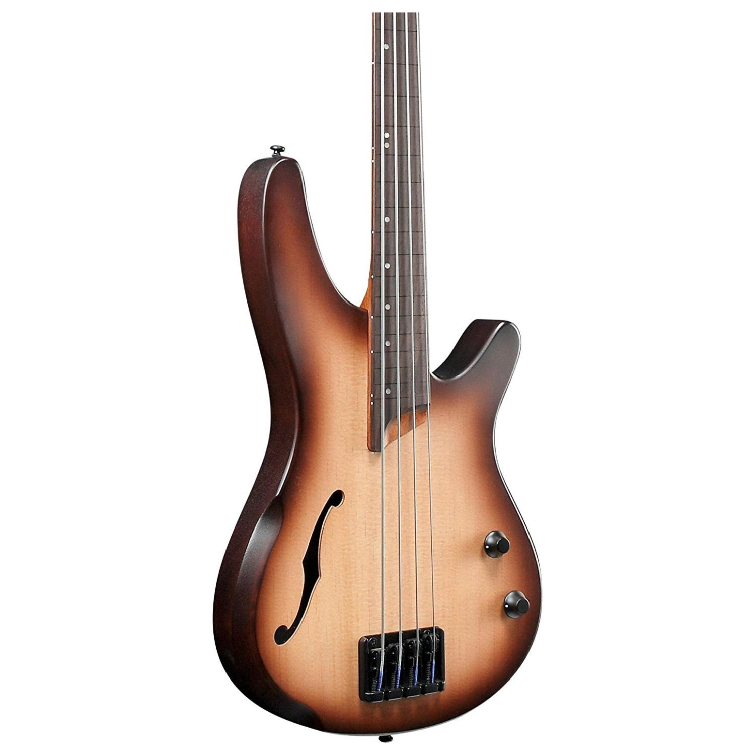 Amazon | Ibanez/Bass Work Shop Series SRH500F-NNF Natural Browned