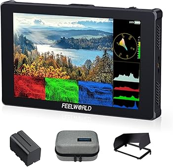 Amazon.com : FEELWORLD F7 Plus 7 Inch 1200nit DSLR Camera Field