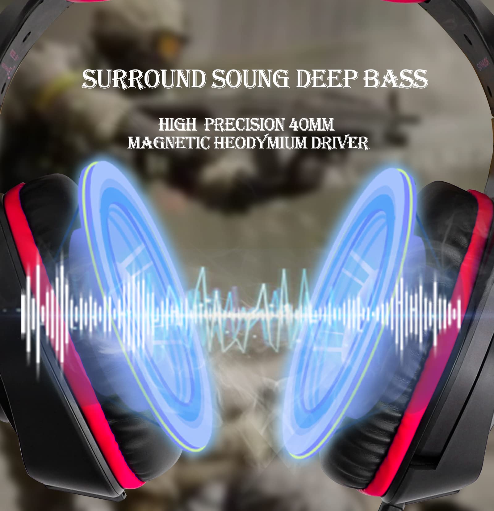 Amazon.co.jp: ゲーミングヘッドセット PCヘッドセット PS4ヘッドホン