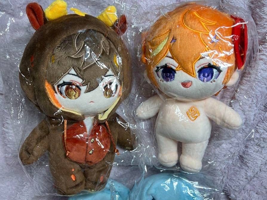 Amazon.co.jp: 原神 ぬいぐるみ 鍾離 タルタリヤ（邪タル）omodoki