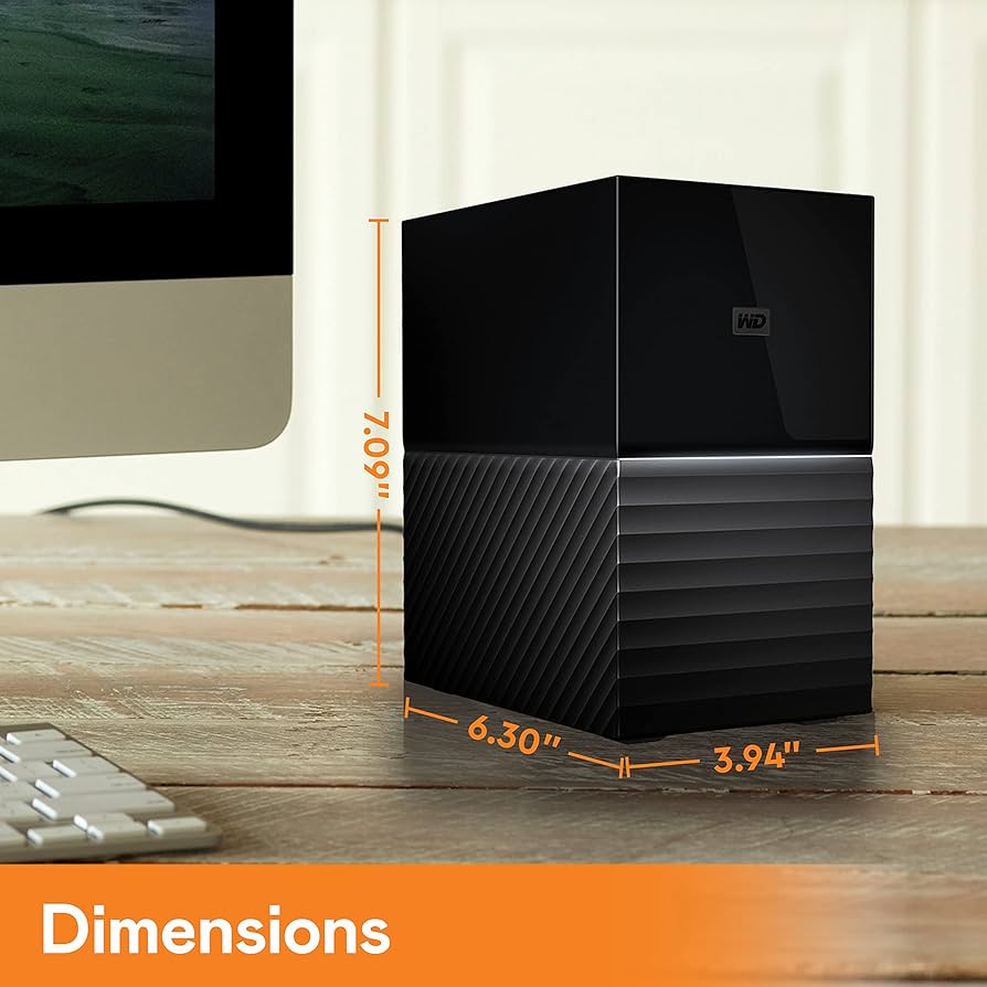 Amazon.com: Western Digital 24TB My Book Duo Desktop RAID External