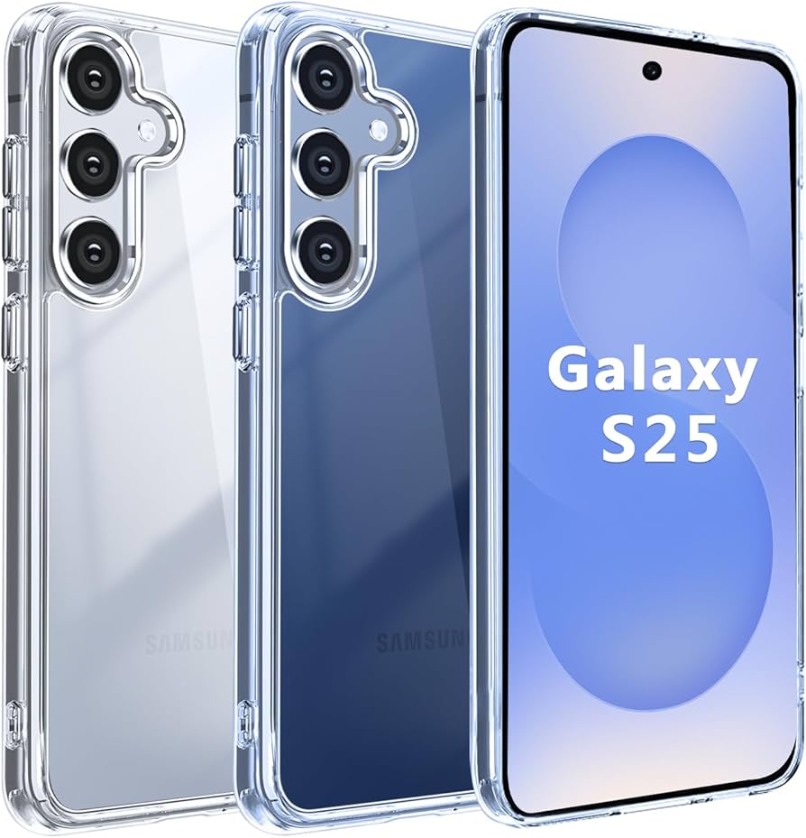 Amazon.co.jp: 【Blxnyt】Galaxy S25 ケース クリア MIL規格取得 衝撃