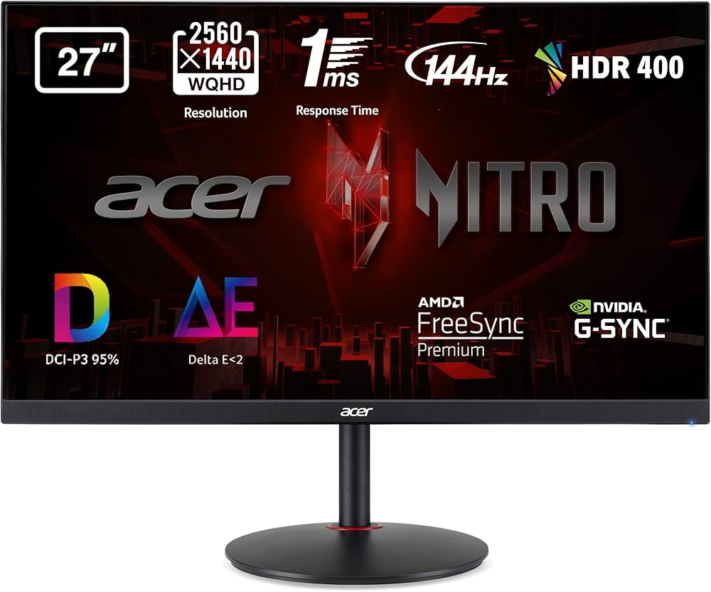 acer Nitro XV272UPbmiiprzx LED Monitor Gaming FreeSync, 27