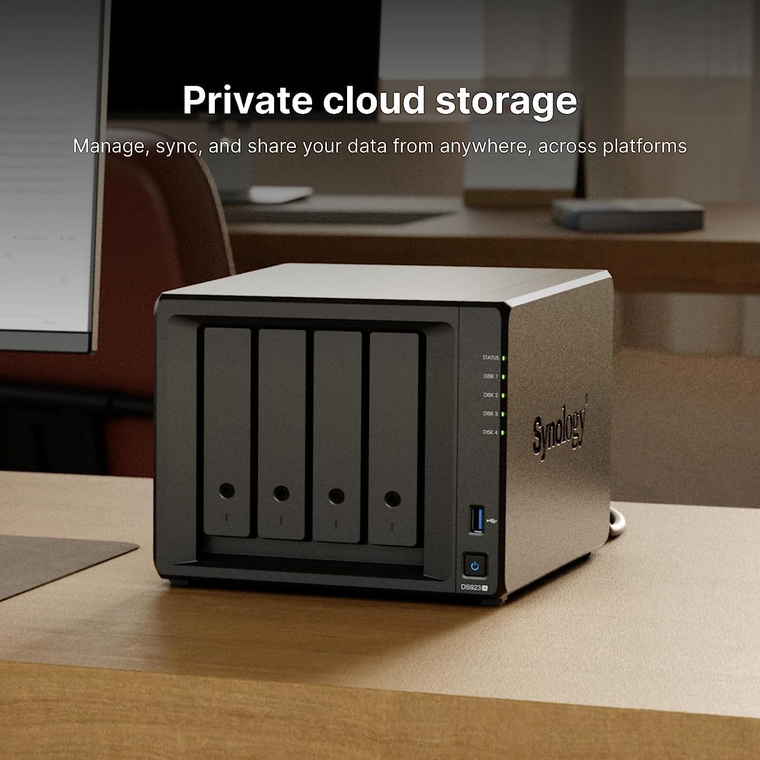 Amazon.co.jp: Synology DiskStation DS923+ 4ベイNASエンクロージャ