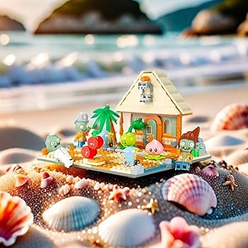 Amazon.com: JHESAO Plants and Zombies Toys Zombies Assembly Action