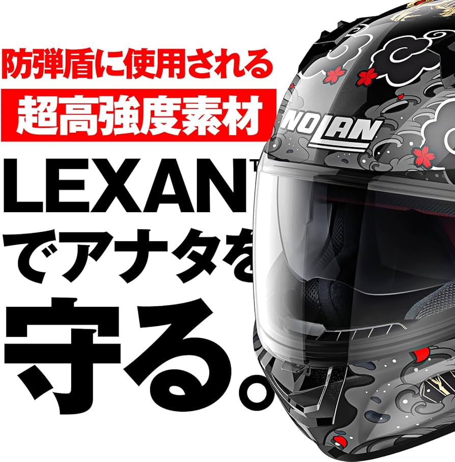 Amazon | NOLAN(ノーラン) バイク ヘルメット フルフェイス N60-6