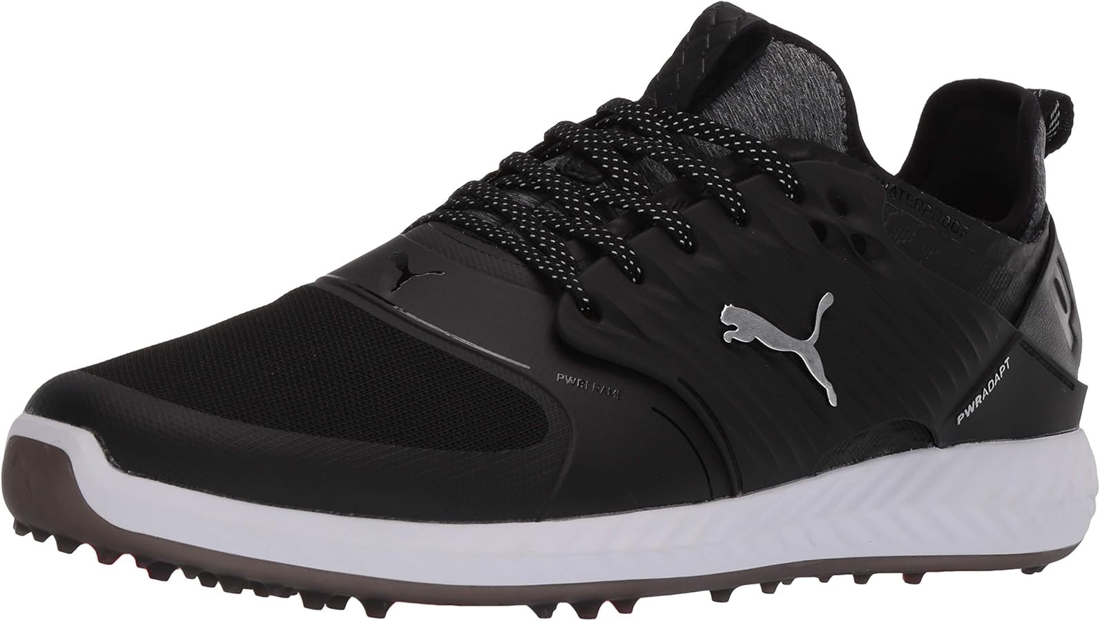 Amazon.com | PUMA Golf mens Ignite Pwradapt Caged Golf Shoe, Black