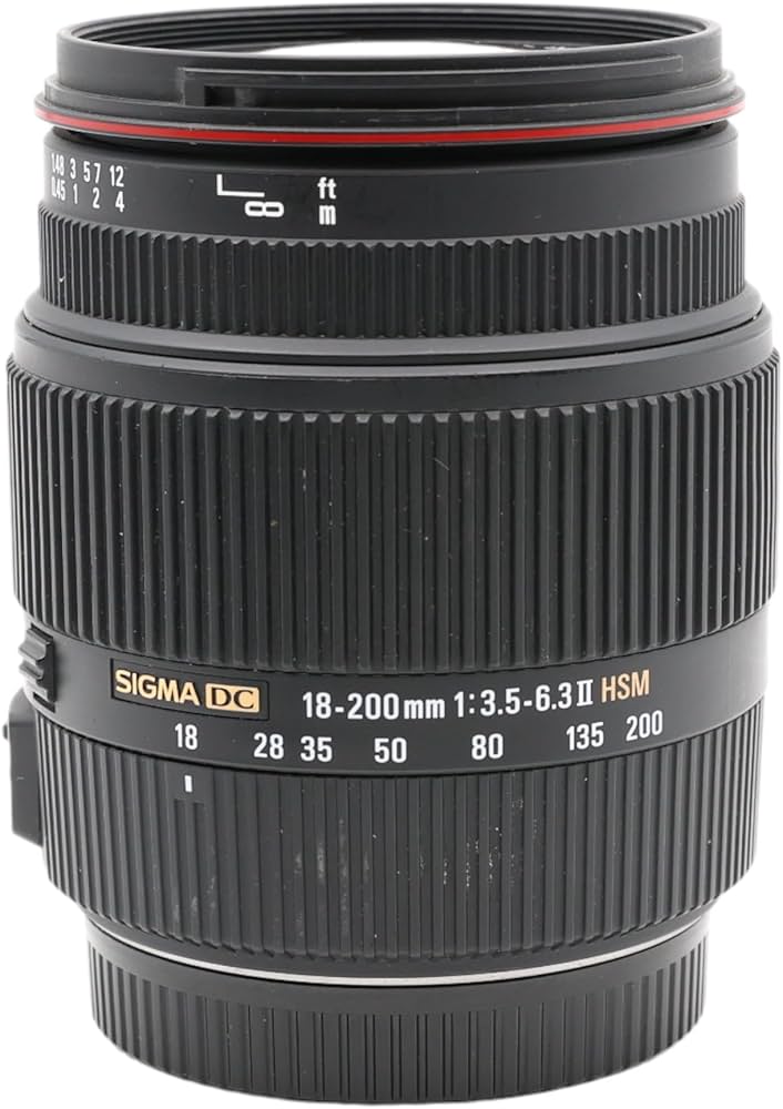 Amazon.com : Sigma 18-200mm F3.5-6.3 II DC OS HSM Lens for Canon