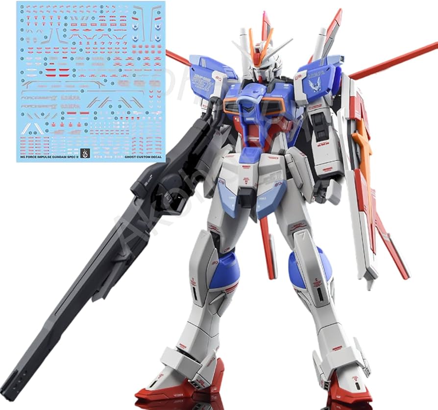 Amazon | [G] HG フォースインパルスガンダム SpecⅡ デカール 蛍光 水