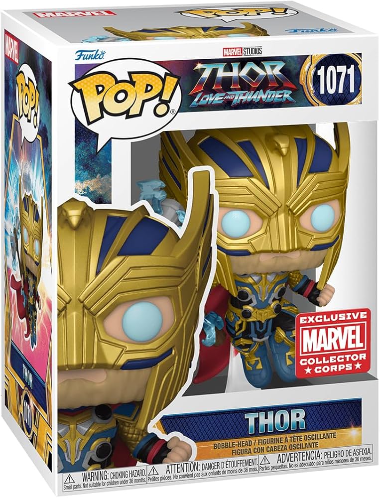 Amazon.com: POP Thor Love & Thunder Marvel Collector Corps