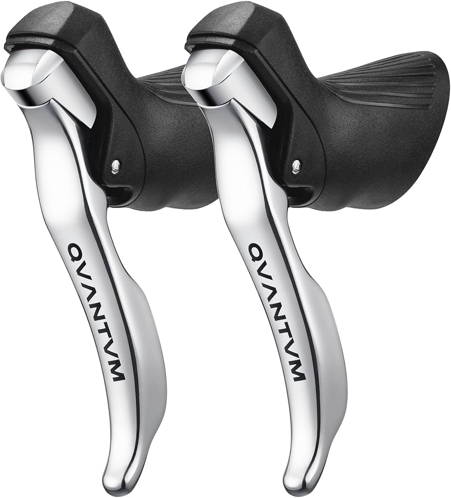 Amazon.co.jp: SENSAH 銀 STIレバー 自転車左右変速機・シフター