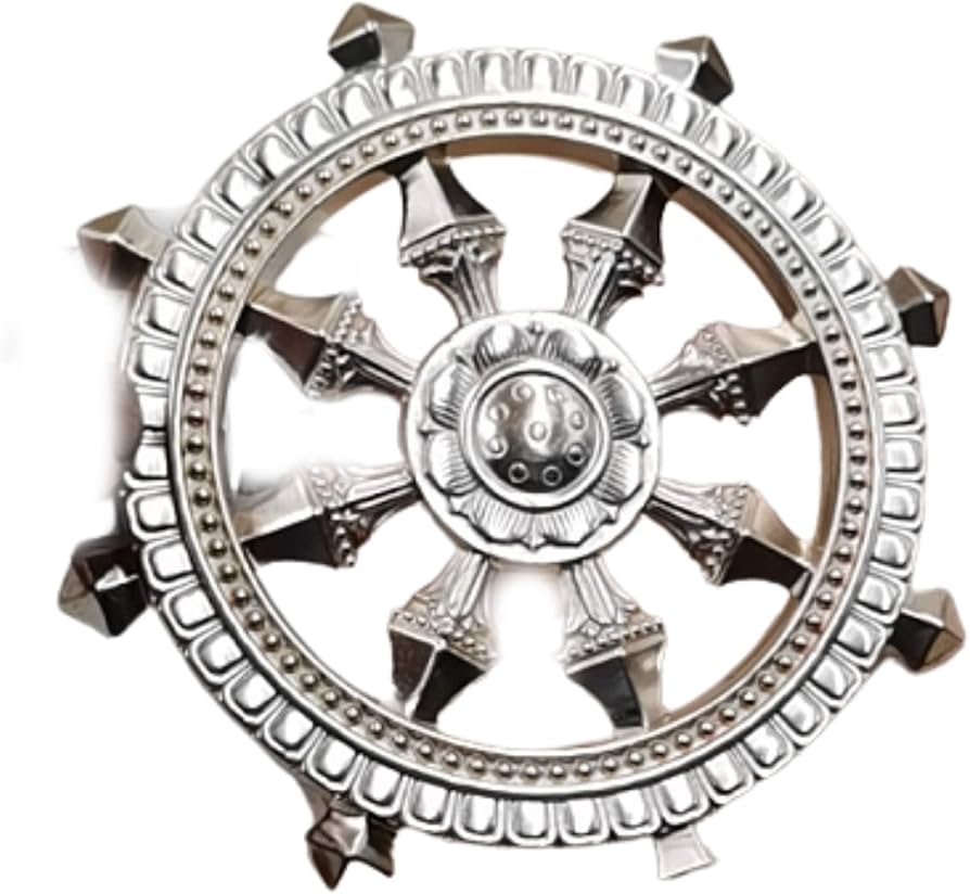 Amazon｜密教法具 真言宗 輪宝11.5cm 真鍮製磨き仕上げ｜具足・仏具