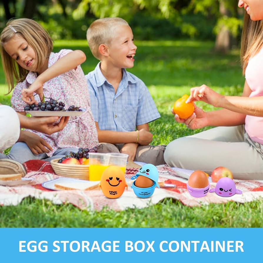Amazon｜1個 卵ケース 卵保護ケース エッグホルダー - 卵収納ボックス