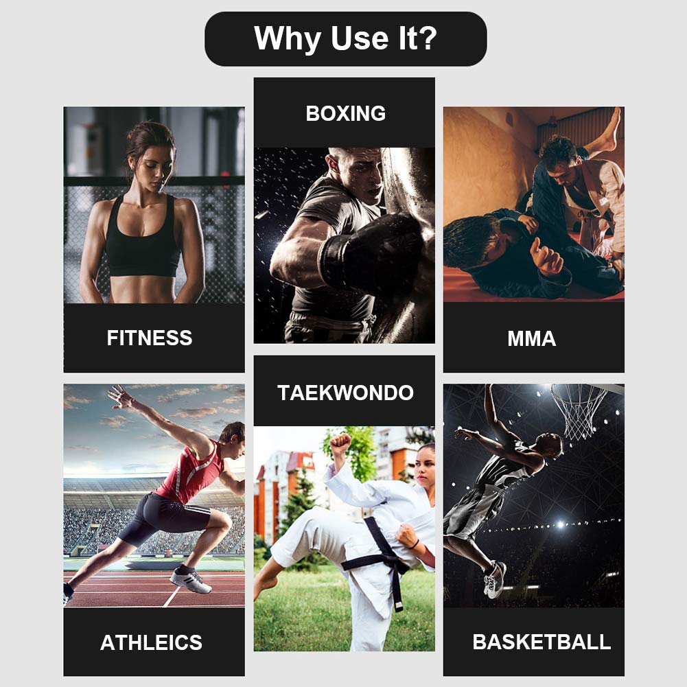 Amazon.co.jp: ボクシング トレーニング レジスタンスバンドセット 脚