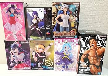 Amazon.co.jp: 7点まとめ売り プライズ フィギュア 美少女 ゲーセン E