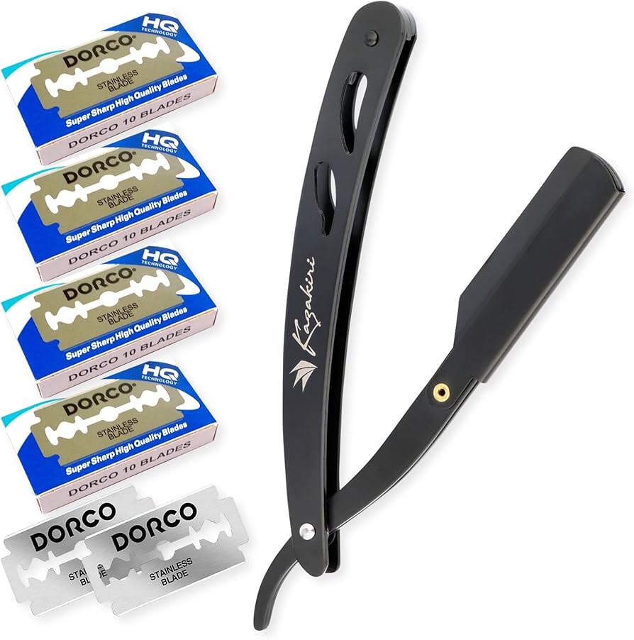 Amazon.co.jp: Kazakiri カミソリ 剃刀 【プロ理容師監修x感動深剃り