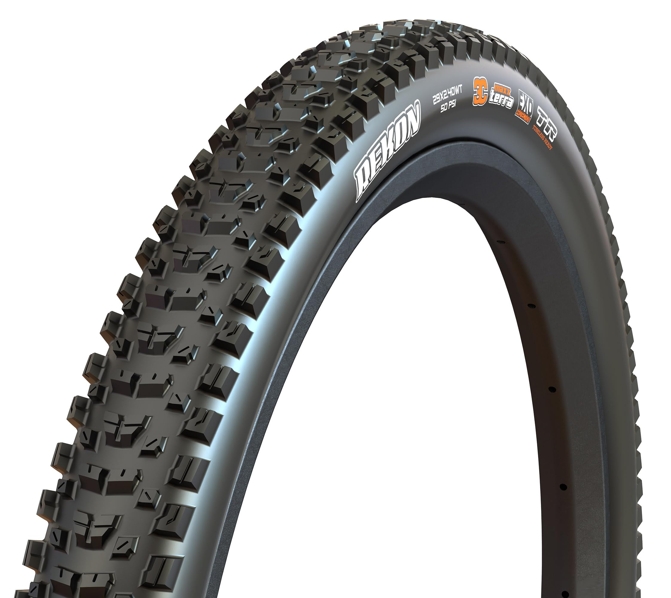 Amazon | Maxxis Rekon 24 X 2.20 60 TPI 折りたたみタイヤ、ブラック