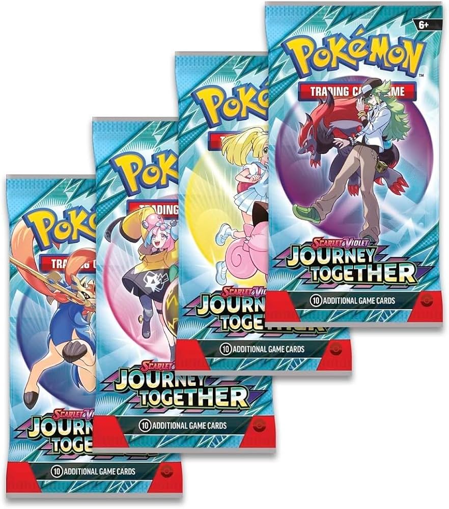 Amazon.com: Pokemon TCG: Scarlet & Violet—Journey Together Booster