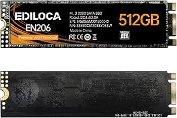 Amazon | EDILOCA EN206 SSD 512GB M.2 2280 3D TLC NANDフラッシュ