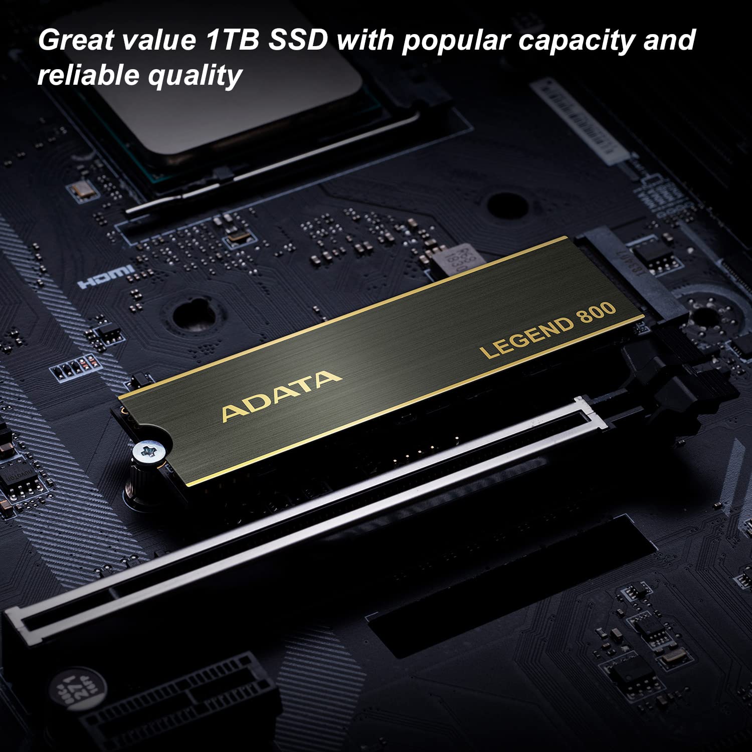 Amazon | ADATA 1TB SSD Legend 800 NVMe PCIe Gen4 x 4 M.2 2280 内蔵