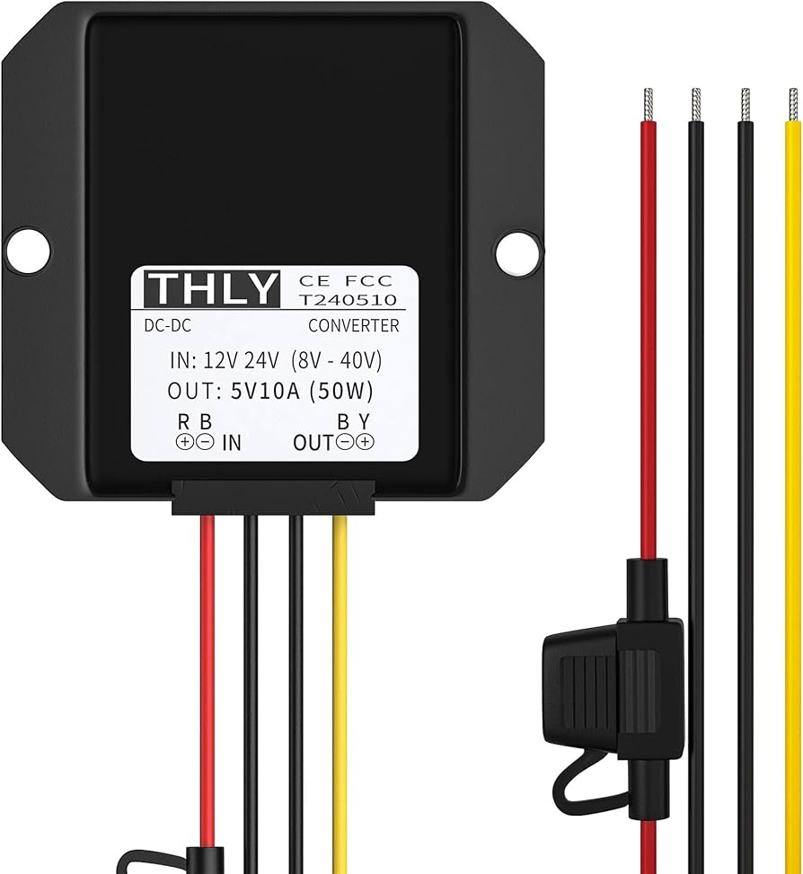 Amazon.co.jp: DC-DC コンバーター 降圧 8-40V→5V 10A 50W｜dcdc