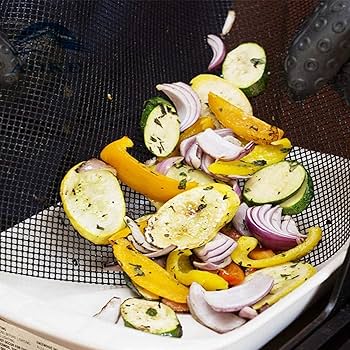 Amazon.co.jp: バーベキューマット BBQマット 焼き網 焦げ付き防止